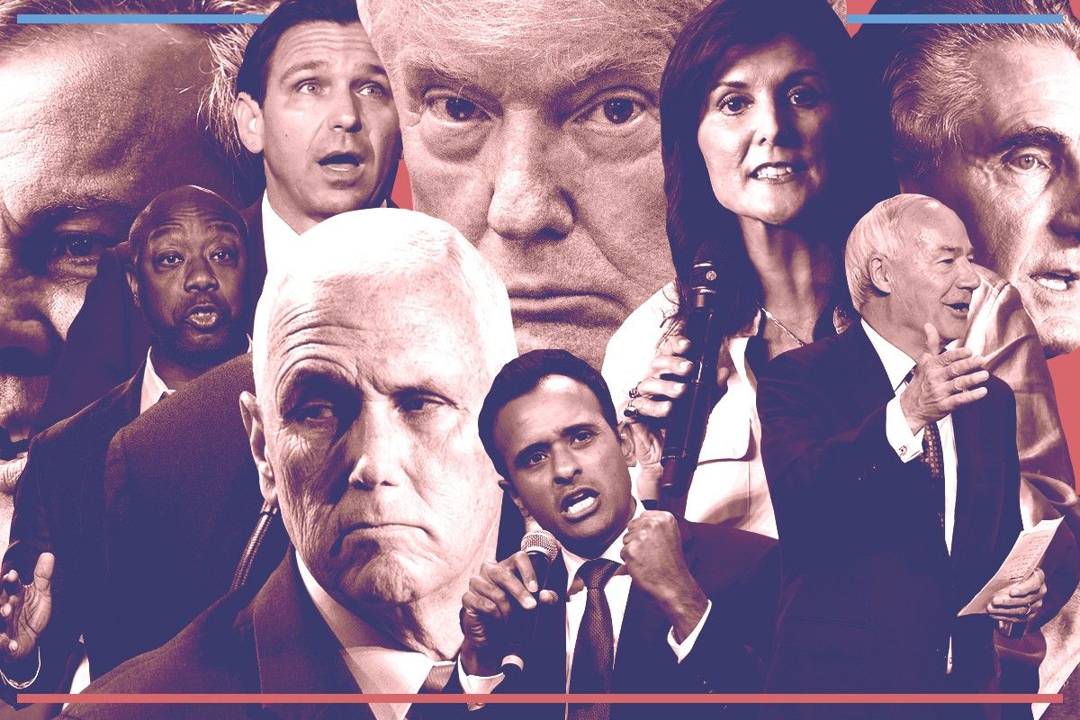 Republican presidential candidates.