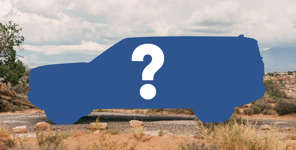 An unseen Rivian R2.